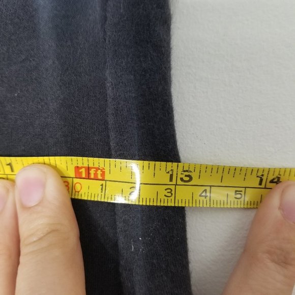 Thyme Maternity Denim Classic Jean Pencil Skirt Stretch Belly Panel Pockete XS - Picture 7 of 8